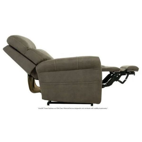 Pride Mobility Viva Lift Urbana Infinite-Position Lift Chair PLR-965 Stonewash Mossy Side View