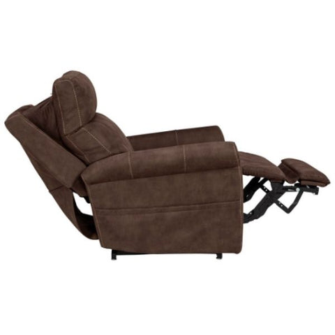 Pride Mobility Viva Lift Urbana Infinite-Position Lift Chair PLR-965 adjustable head and lumbar pillow View
