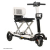 Image of Pride Mobility iGo Folding Mobility Scooter White Color Front Right View