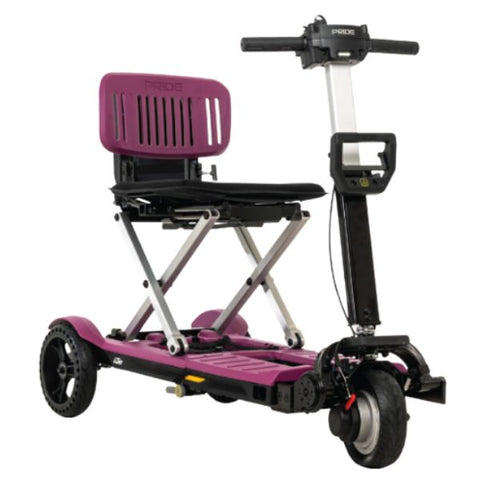 Pride Mobility iGo Folding Mobility Scooter Sugar Plum Color