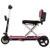 Image of Pride Mobility iGo Folding Mobility Scooter Pink Color Left View