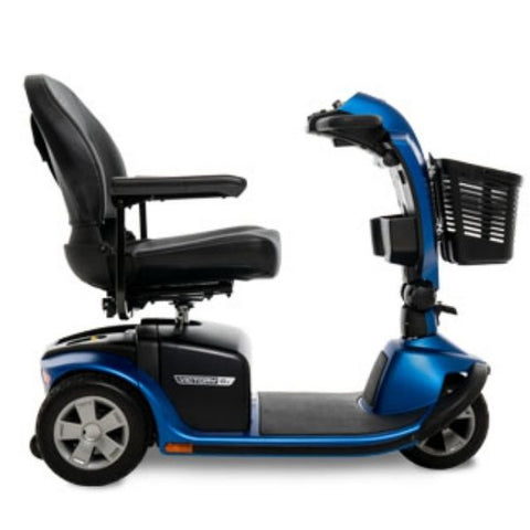 Pride Victory 10.2 Mid-Size Bariatric 3-Wheel Scooter SC6102 Side View