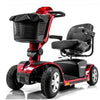 Image of Pride Victory 10.2 Mid-Size Bariatric 4 Wheel Scooter SC7102 Red Base View