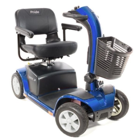 Pride Victory 10 4-Wheel Power Scooter SC710 Blue Right View
