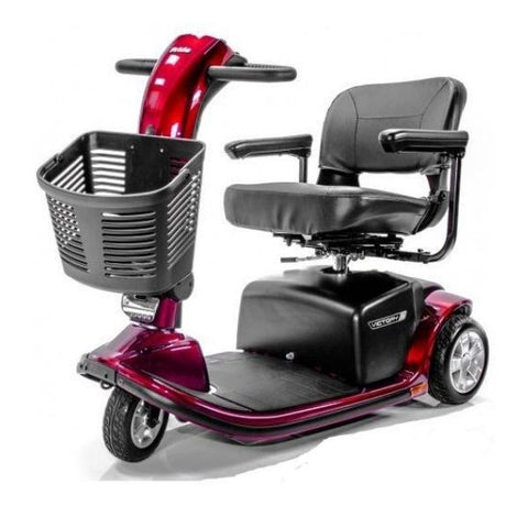 Pride Victory 9 3-Wheel Scooter SC609 Red Left View
