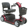 Image of Pride Victory 9 4-Wheel Mobility Scooter SC709 Red Front View