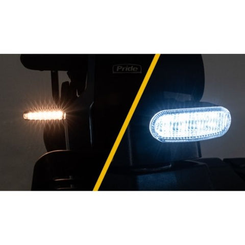 Pride Victory LX Sport 4-Wheel Scooter S710LXW Headlights View
