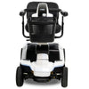 Image of Pride ZT10 4-Wheel Mobility Scooter White Front Side View