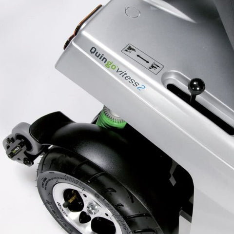Quingo Vitess 2 Mobility Scooter Rear Wheel View