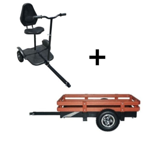 RMB EV Protean Scooter Tag a Long Trailer Storage Trailer