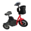 Image of RMB Protean Folding 3 Wheel Scooter Red Right View