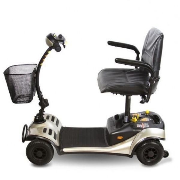 Shoprider Dasher 4 Portable Mobility Scooter Side View