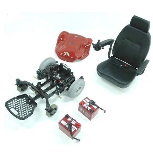 Shoprider Streamer Sport Power Chair Disassemble View