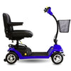 Image of Shoprider Escape 4-Wheel Travel Scooter Side View
