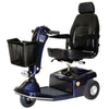 Image of Shoprider Sunrunner 3 Wheel Scooter Blue Left View