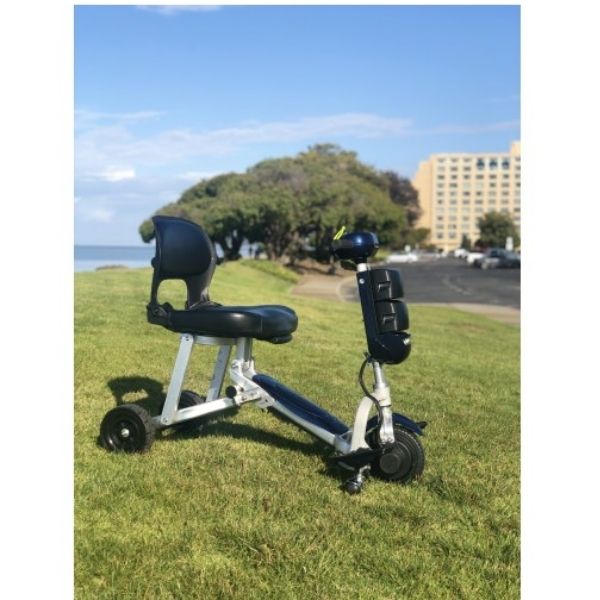 V8 iLiving Foldable Electric Mobility Scooter Side View