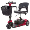 Image of ViVe Health 3 Wheel Mobility Scooter Red View