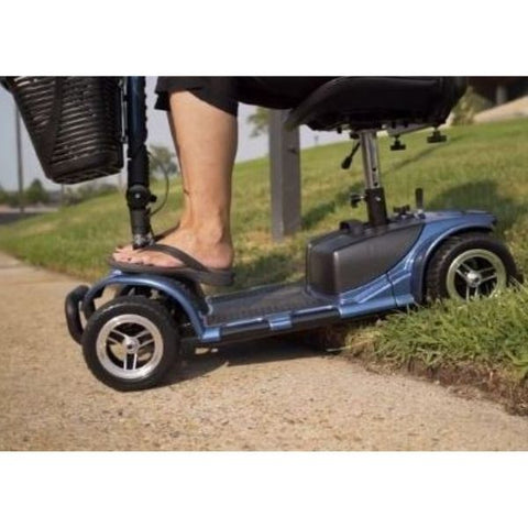 Vive Health 4-Wheel Mobility Scooter Flat Tires View