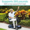 Image of Vive Health 4-Wheel Mobility Scooter Support 265 pounds Views