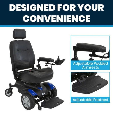 Vive Health Electric Wheelchair Model V Designedfor your Convenience View