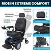 Image of Vive Health Electric Wheelchair Model V Ride in Extereme Comfort View