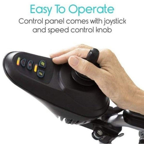 Vive Health Power Wheelchair Easy to Operate Joystick View