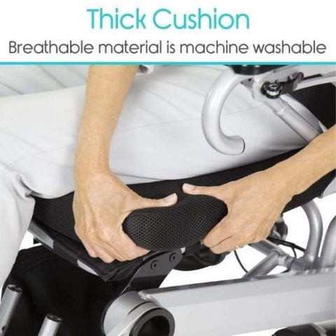 Vive Health Power Wheelchair Thick Cushion View