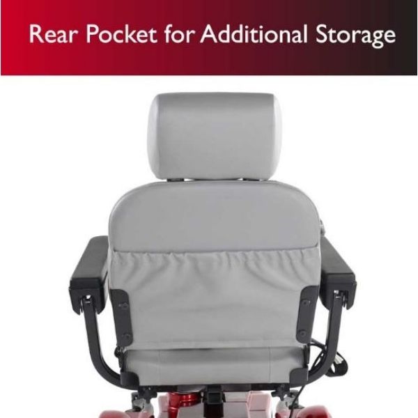 Zip’r Mantis Power Electric Wheelchair Backseat View