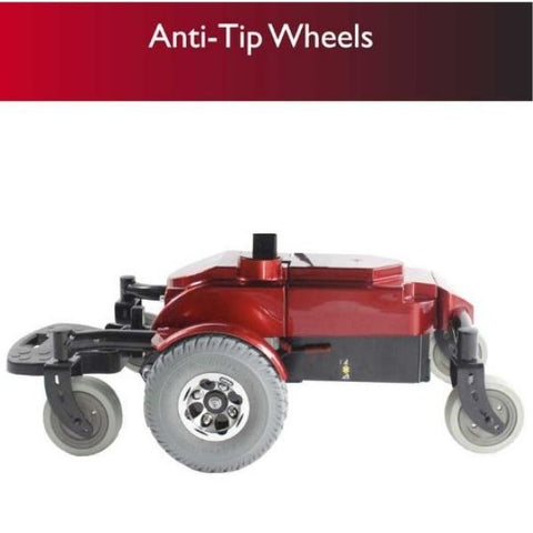 Zip’r Mantis Power Electric Wheelchair Wheel View