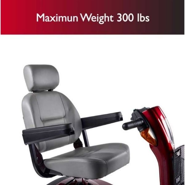 Zip'r Mobility Breeze 3 Mobility Scooter Captain Seat View