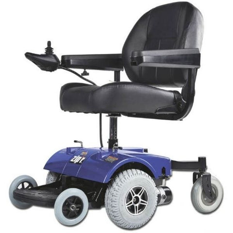 Zip'r PC Mobility Power Wheelchair Blue View