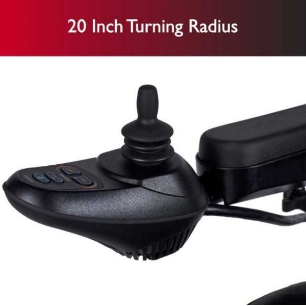 Zip'r PC Mobility Power Wheelchair Joystick View