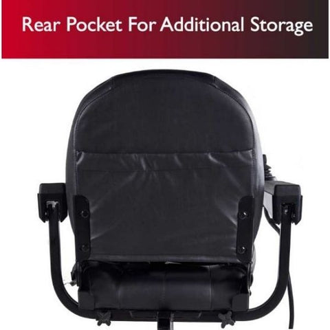 Zip'r PC Mobility Power Wheelchair Rear Pocket Storage View