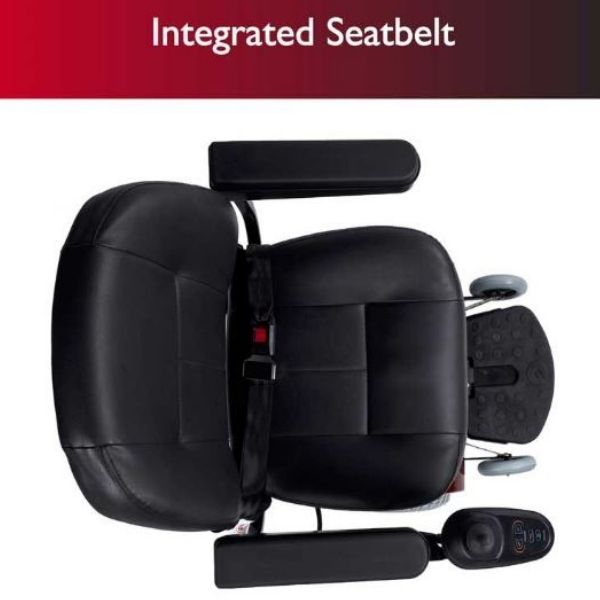 Zip'r PC Mobility Power Wheelchair Seat Belt View