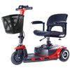 Image of Zip'r Roo 3-wheel Mobility Scooter Red Left View
