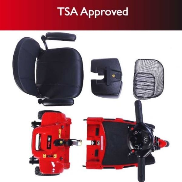 Zip'r Roo 4 Wheel Mobility Travel Scooter – Electric Wheelchairs USA