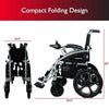Image of Zip'r Transport Lite Folding Electric Wheelchair Compact Folding Design View