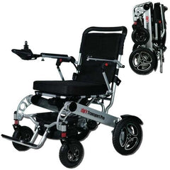 Zip'r Transport Pro Folding Electric Wheelchair Folding and Unfolding View