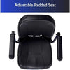Image of Zip'r Xtra 3-Wheel Travel Mobility Scooter Padded Seat View