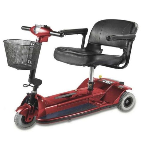 Zip'r Xtra 3-Wheel Travel Mobility Scooter Red View