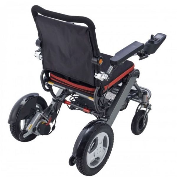 iLiving ILG-255 Folding Power Wheelchair Rear View
