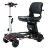 Image of iLiving i3 Red 18 Inch Deluxe Seat Folding Electric Mobility Scooter